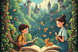 illustrate your educational children book