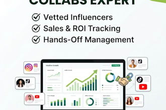 be your ecommerce affiliate program manager and creator specialist
