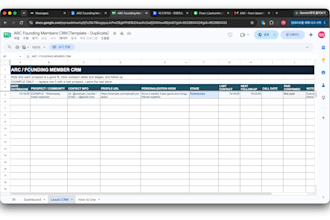research leads and build prospect lists