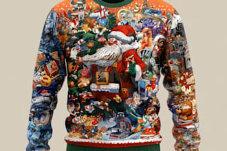 design unique christmas sweater designs