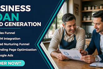 business loan generation, business loan facebook ads, google ads, video ads