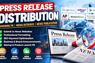 distribute press release newswire PR media outreach news publication