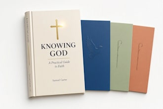 design an inspiring christian book cover