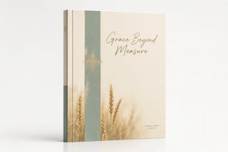 design christian book cover , createspace book cover design