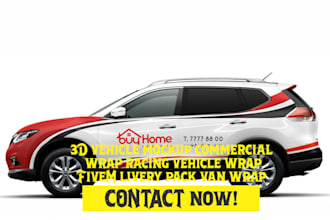 business branding race vehicle livery fleet wrap design gta car texture bus wrap