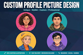 do profile editing and profile photo retouching