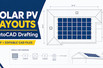design solar permit plans, pv layouts, and electrical single line diagram