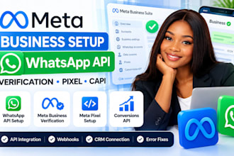 fix whatsapp api setup meta business verification fix meta pixel conversi