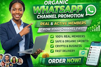 grow your whatsapp channel with targeted promotion