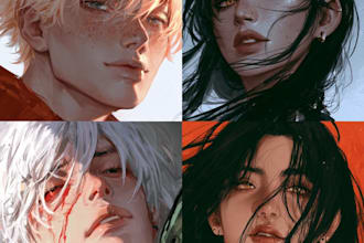 create awesome anime art