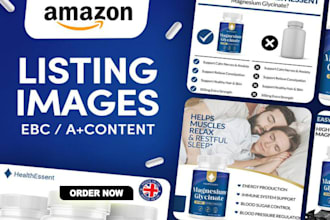 design amazon product infographics, feature images and benefit graphics
