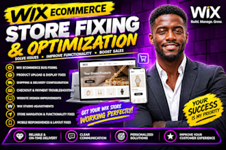 fix wix ecommerce store, product, shipping and checkout issues