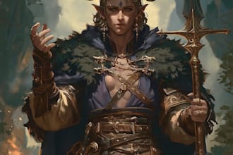 dnd character art and dnd character art