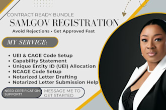 do sam gov registration cage code uei and capability statement