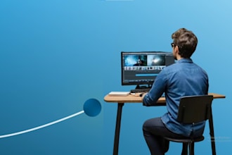 talking head video editing with motion graphics
