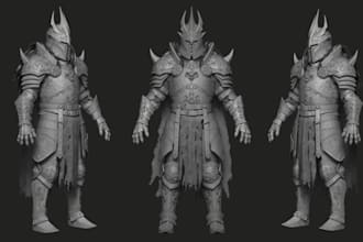 design wearable 3d cosplay creation cosplay armor anime armor design for prints