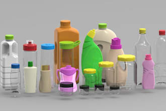 do any 3d bottle design and contact me for unique designs