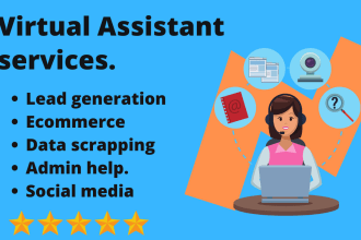 be your professional VA virtual assistant for business