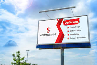 design billboard and sign board