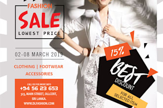 design indoor and outdoor advertising materials