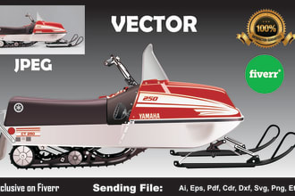 convert your image to vector bike car bus ship train etc
