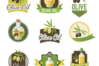 make a vintage organic food labels collection for you