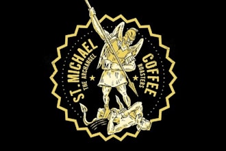 create an amazing coffee logo design