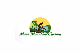 design a cycle racing logo with free source file