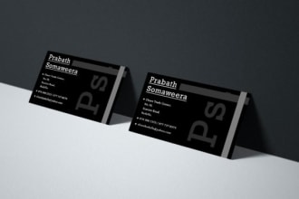 business card, letter head, stationary items for you