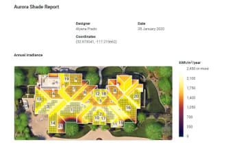 design and create aurora solar proposal