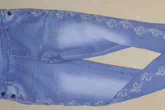 do laser marking ezcad denim marking design