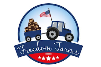 design original freedom farms logo for your business