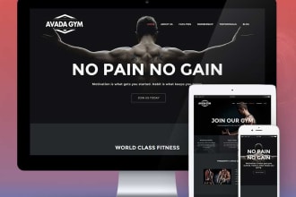 design professional, responsive business wordpress website