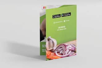 design a beautiful leaflet or brochure for you