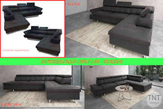 create 3d furniture so exactly