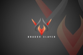 create a gaming logo and wallpaper