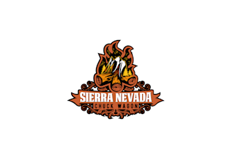design a bold and striking logo for sierra nevada chuck wagon