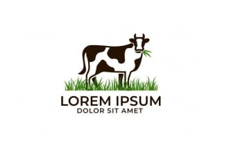 design superb color farm logo with free source file