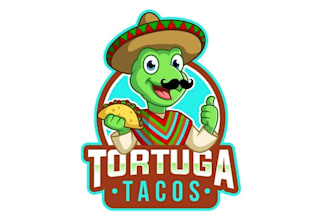 design wonderful tacos logo in very short time