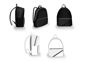 detailed and real fashion product concept