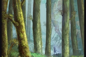 draw fantasy concept art