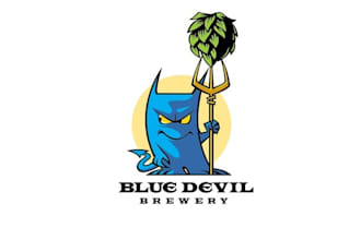design unique brewery logo with free source file