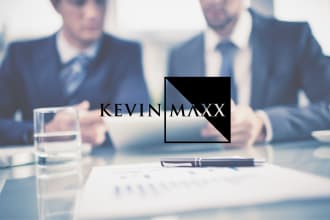 create a simple letter logo,text names for personal branding