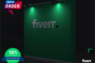 design eye catching printable backdrop and trade show banner