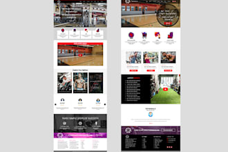 design professional PSD, xd and figma website