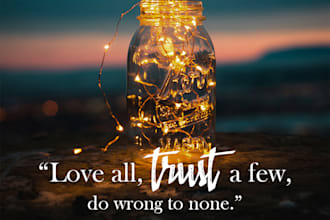 add text, logo, and quote to your photos