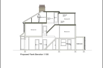 draw all architectural drawings of UK