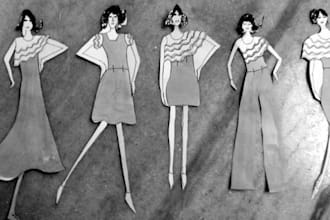 draw fashion sketch or illustration design