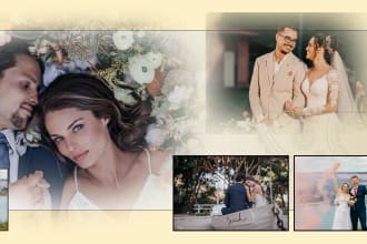 design wedding photo album ,photobook