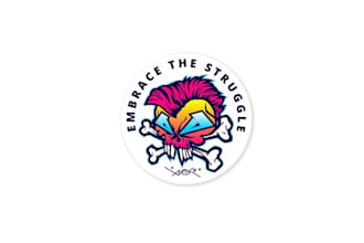 design original sticker logo for your business